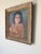 1960’s Vintage Female Nude Portrait Oil Painting on Canvas – Framed For Sale - Image 4 of 12