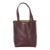 Burgundy Calfskin Mini Puzzle Fold Tote For Sale