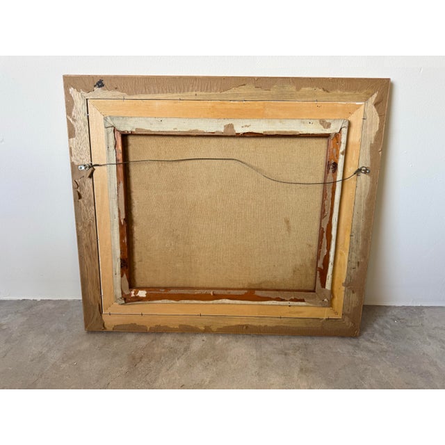 1980s Vintage Still Life – Fruit Composition Oil on Canvas Painting, Framed For Sale - Image 12 of 12