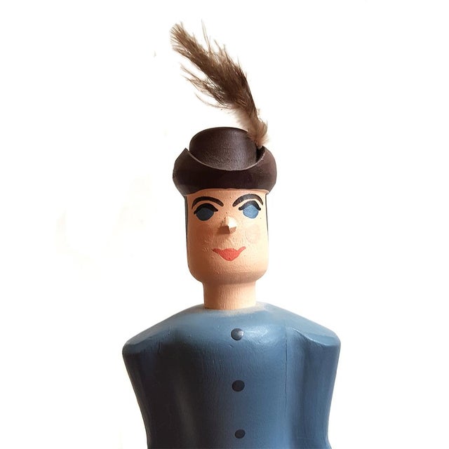 The Falujungfrun (the "Maiden of Falu") is a traditional, hand-painted wooden doll originating from the Dalarna province...