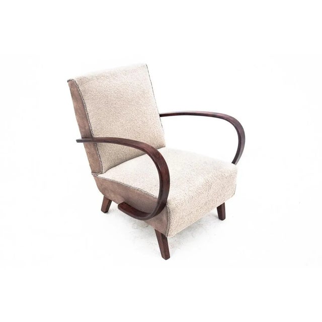 Vintage Art Deco Chairs by J. Halabala, 1930s, Set of 2 For Sale - Image 9 of 15