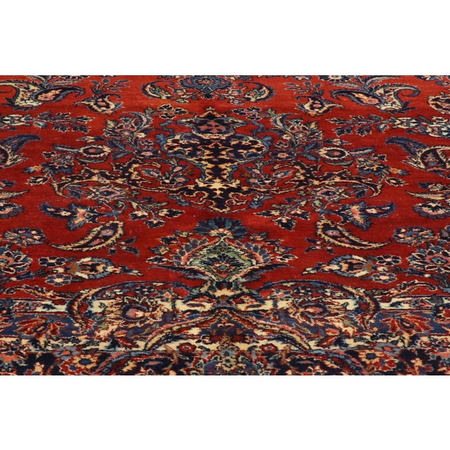 Late 19th Century Late 19th Century Persian Qazvin Palace Rug, 11'00 X 21'00 For Sale - Image 5 of 12