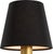 Transitional Visual Comfort Signature 6" Black Linen Empire Shade For Sale - Image 3 of 3