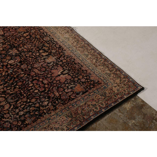 Rug & Kilim Handmade Antique Rug in Red and Beige All Over Floral Pattern For Sale - Image 4 of 6