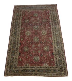 Antique Turkish Silk Rug