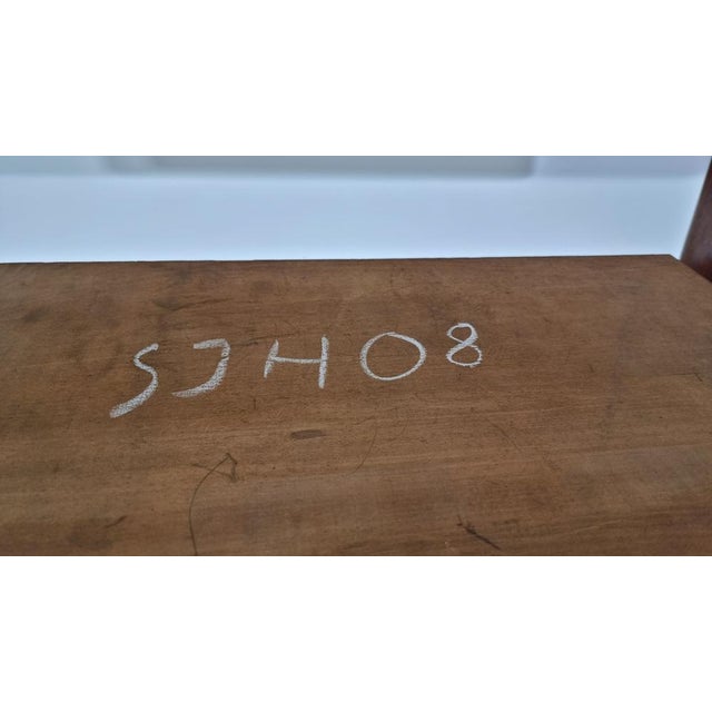 Brown Vintage Dining Table by Jindrich Halabala For Sale - Image 8 of 17