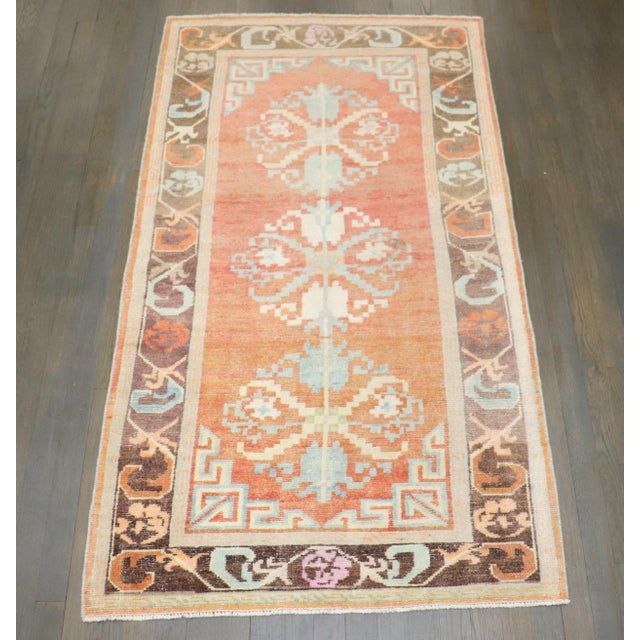 Zabihi Collection Vintage Tibetan Rug, 3 X 5'5'' For Sale - Image 9 of 9