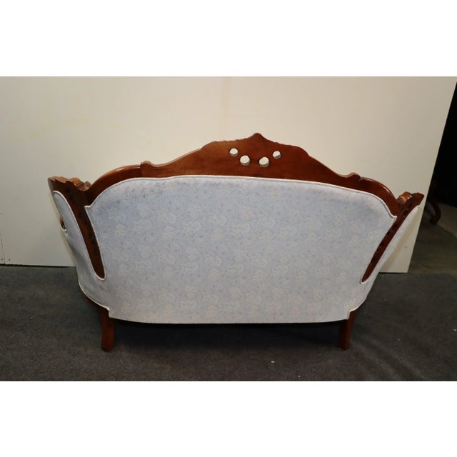 Louis XV Style Carved Cherry Loveseat For Sale In Philadelphia - Image 6 of 9