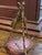 Victorian Antique 19th Century Brass & Painted Glass Jewelry Catch For Sale - Image 3 of 8