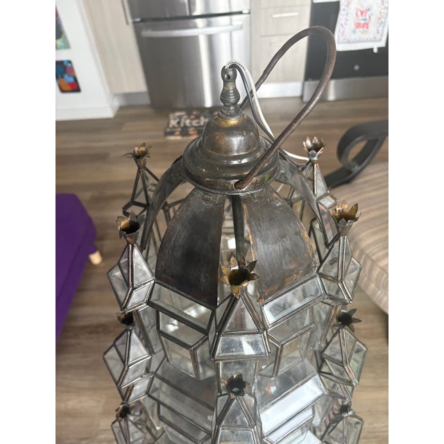 1970s Extra Large Moroccan Chandelier For Sale - Image 4 of 18