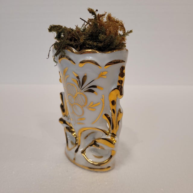 Ceramic Porcelain Vase from Vieux Paris, France, 1930s For Sale - Image 7 of 13
