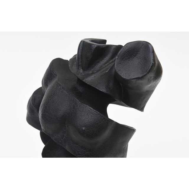 Surrealist Unraveling Fragmented Male Torso Resin Sculpture by Tms, 2005 For Sale In Miami - Image 6 of 10