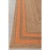 Not Yet Made - Made To Order Orange Border Rectangle Jute Handmade Rug 5'x8' Ft. For Sale - Image 5 of 13