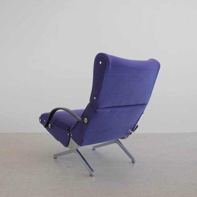1950s P40 Reclining Lounge Chair by Osvaldo Borsani for Tecno, 1956 For Sale - Image 5 of 7