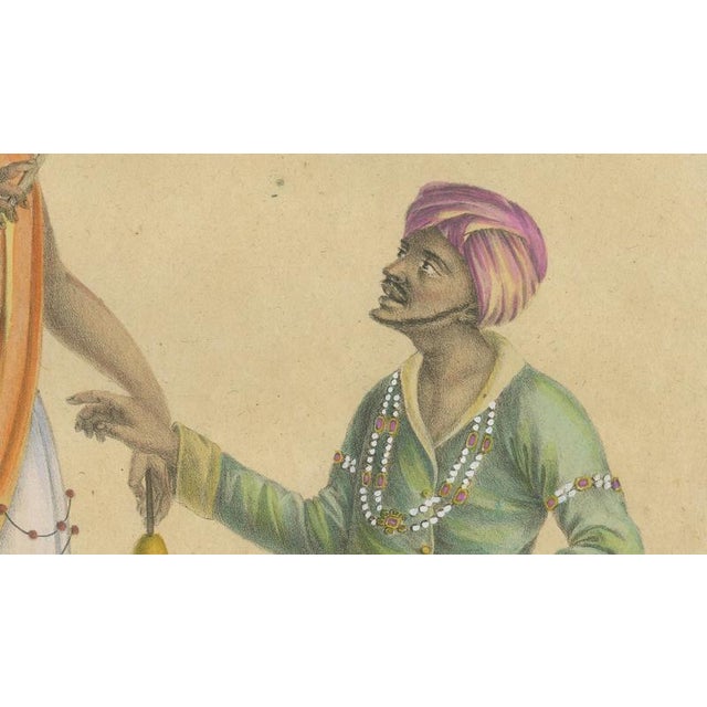 Brodtmann, Indian Merchants & Noblemen, 1816, Lithograph For Sale - Image 6 of 10