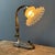 Antique Art Nouveau Table Lamp with Frosted Glass Shade For Sale - Image 18 of 18