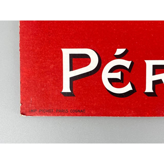 Advertising Poster from Pérodeau Cognac, Paris, 1920s For Sale - Image 11 of 18