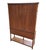 Wood Late 20th Century Baker Furniture Georgian-Style Carved Oak Welsh Dresser With Open Plate Rack [2-Part], Brass Bail Hardware and Turned Supports For Sale - Image 7 of 15