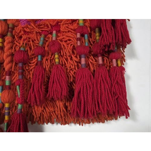 Wall Tapestry by Ewald Kröner for Schloss Hackhausen, 1970s For Sale - Image 4 of 10