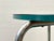 Bauhaus Loop Table with Petrol-Colored Resopal Coating, 1960s For Sale - Image 12 of 17