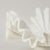 Modern Luxe Carved Marble Ruffle Bowl on Pedestal 12" For Sale - Image 3 of 18