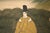 Goldenrod C. 1960s "The Tale of Genji", Showa Era Japanese Painted Silk Byobu Screen For Sale - Image 8 of 18