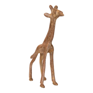 Vintage African Small Copper Giraffe