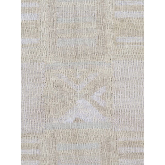Swedish Style Kilim Deco Rug 8' X 10' For Sale In New York - Image 6 of 8