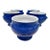 Emile Henry Lions Head Soup Bowls, 5 Set For Sale