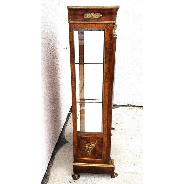 Louis XV Display Case Vitrine For Sale - Image 10 of 12
