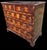Brown Queen Anne Burl Oyster Veneer Chest of Drawers For Sale - Image 8 of 10