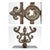 Lamp made from old pieces of cast iron railings by our craftsmen. This piece is designed in the style of the selected...