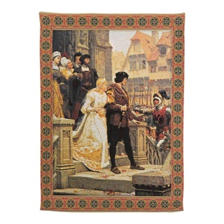 Call to Arms Loom Woven Tapestry - 140 X 100 Cm (4'7" X 3'3") - Requires Rod Size 3 For Sale