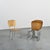 Set of eight "Alu-Flex" chairs by Swiss designer Armin Wirth. Originally designed for a school, these chairs are...
