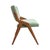 A rare set of four vintage 1950s mid-century modern dining chairs produced by Beresford & Hicks of London. The chairs...
