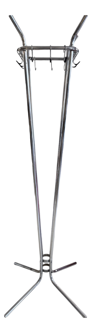 Mid-Century Belgian Chrome Coat Rack, 1960