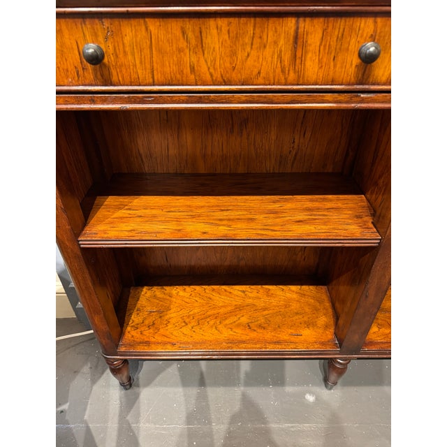 Wood Vintage Theodore Alexander Mahogany Console For Sale - Image 7 of 11