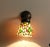 Tiffany Wall Sconce in Stained Glass and Pewter For Sale - Image 5 of 10