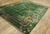 Art Deco 1920s Green Floral Modern Antique Chinese Art Deco Rug 9' X 11' 6" Handknotted Wool Carpet For Sale - Image 3 of 6