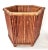 Large Vintage Bamboo Planter Cachepot - Coastal Boho Rattan Style Plant Holder For Sale - Image 4 of 8