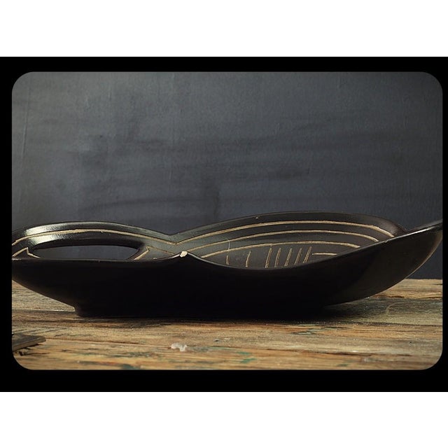 Japanese Ceramics Mingei Plate, 1950 For Sale - Image 3 of 8