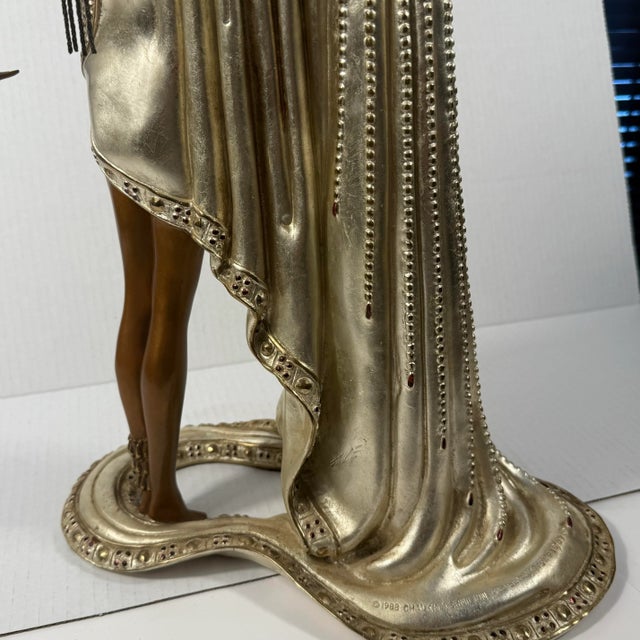 Erte (1892-1990)the Slave 1988 Artist Proof 19/37 Art Deco Egyptian Revival W/Coa For Sale - Image 10 of 11