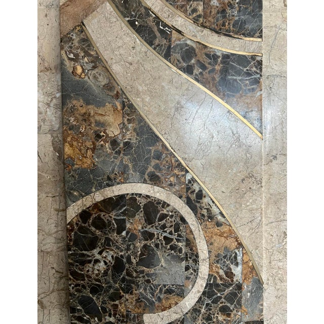 1990s Art Deco Revival Marble Grandfather Clock from Maitland-Smith, 1990s For Sale - Image 5 of 12