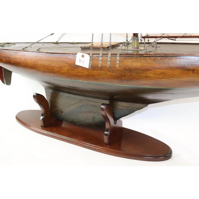 Vintage K Class Pond Yacht For Sale In Boston - Image 6 of 9