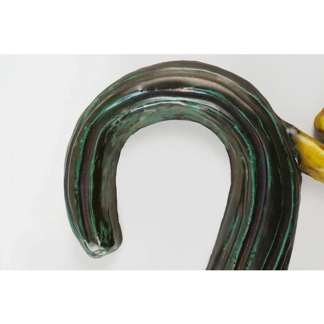 Vintage Ceramic Plaquette of a Colorful Rooster by A. Dandoy, Belgium, 1960s-1970s For Sale - Image 4 of 11