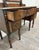 Antique Art Nouveau Walnut Vanity With Adjustable Mirror For Sale - Image 12 of 15