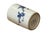 Ceramic Chinese Distressed White Porcelain Blue Blossom Flower Graphic Holder Vase For Sale - Image 7 of 10