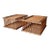 Vintage Wooden Farm Crates Pair For Sale
