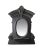 French Window Frame With Oval Glass Reserve and Arched Top Frame For Sale