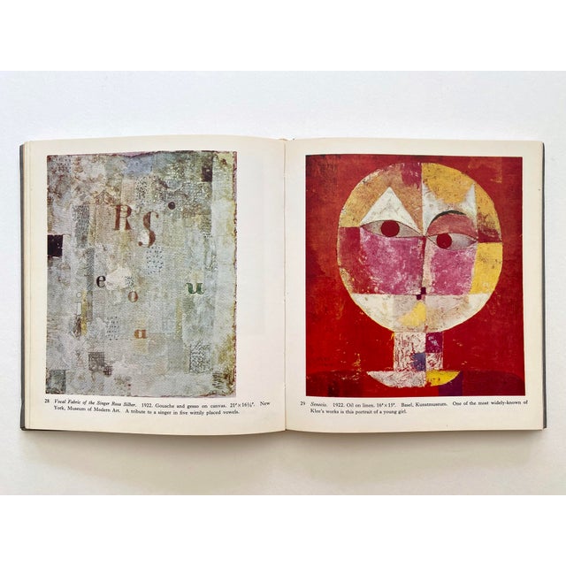 Mid-Century Modern Paul Klee Vintage 1966 First Edition Lithograph Print Hardcover Mid Century Modernist Art Book For Sale - Image 3 of 12